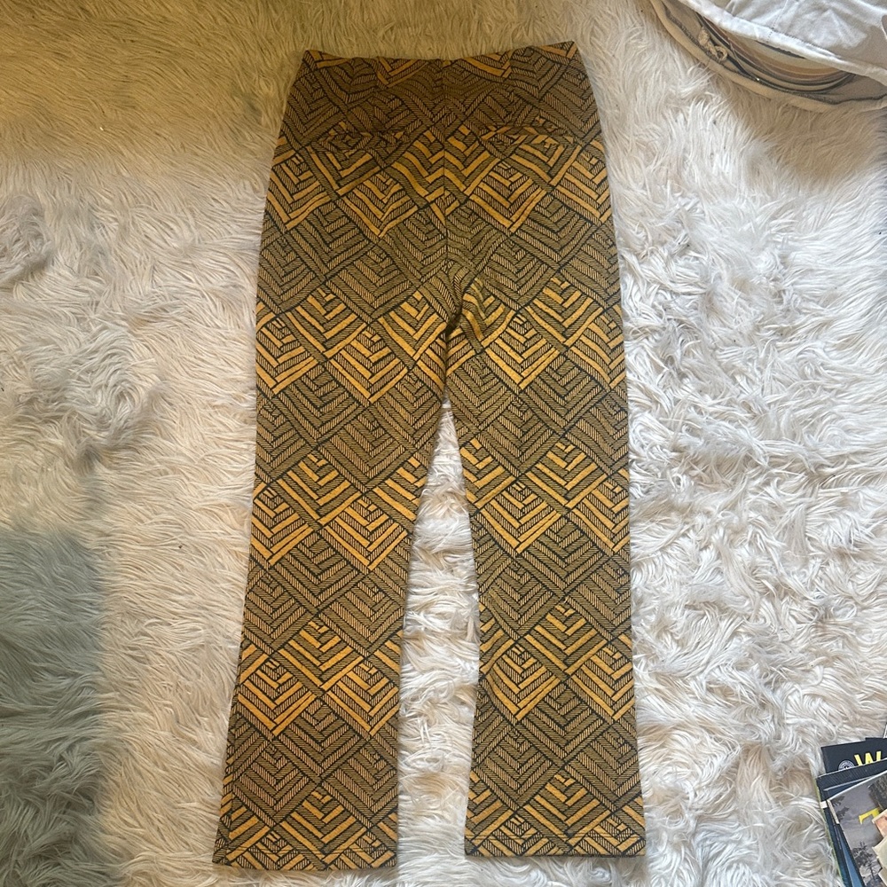 Free People Geometric Patterned Pants - image 5